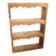 Etagère murale à frises festonnées