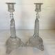 Pair of antique Catholic candlesticks