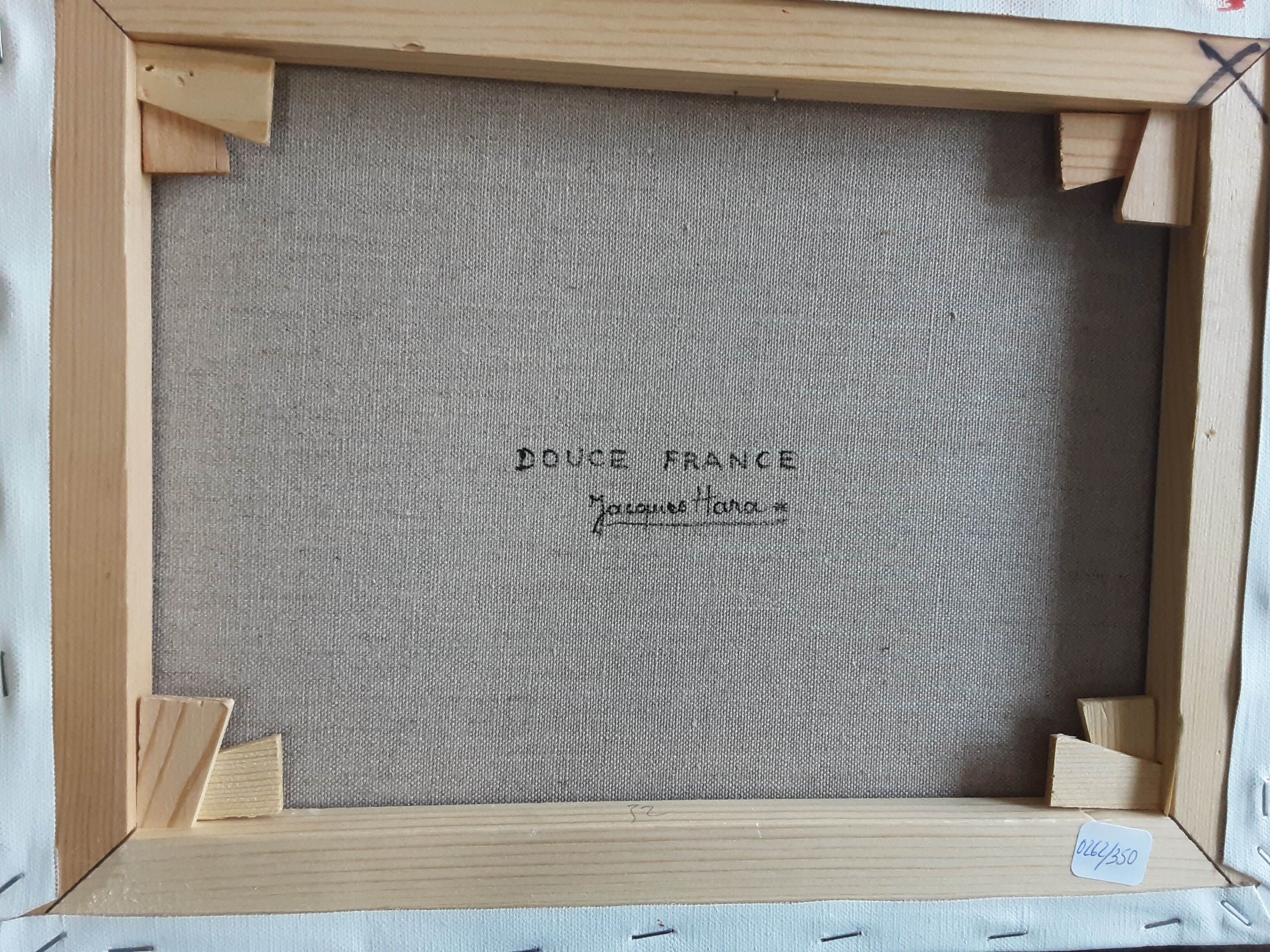 Douce France by Jacques Hara XXth