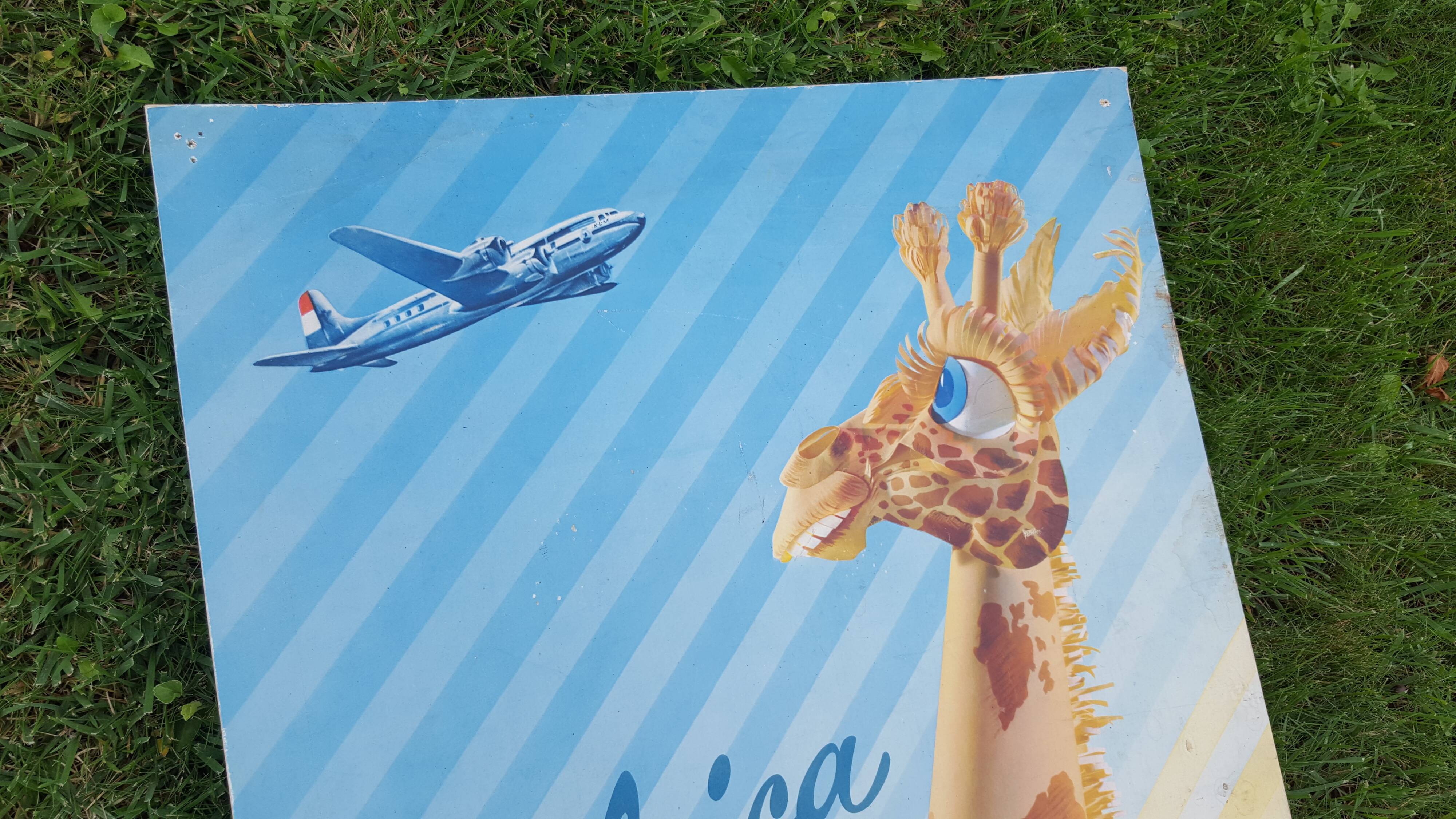 Klm aviation company original affiche