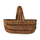 Panier osier fillette vintage