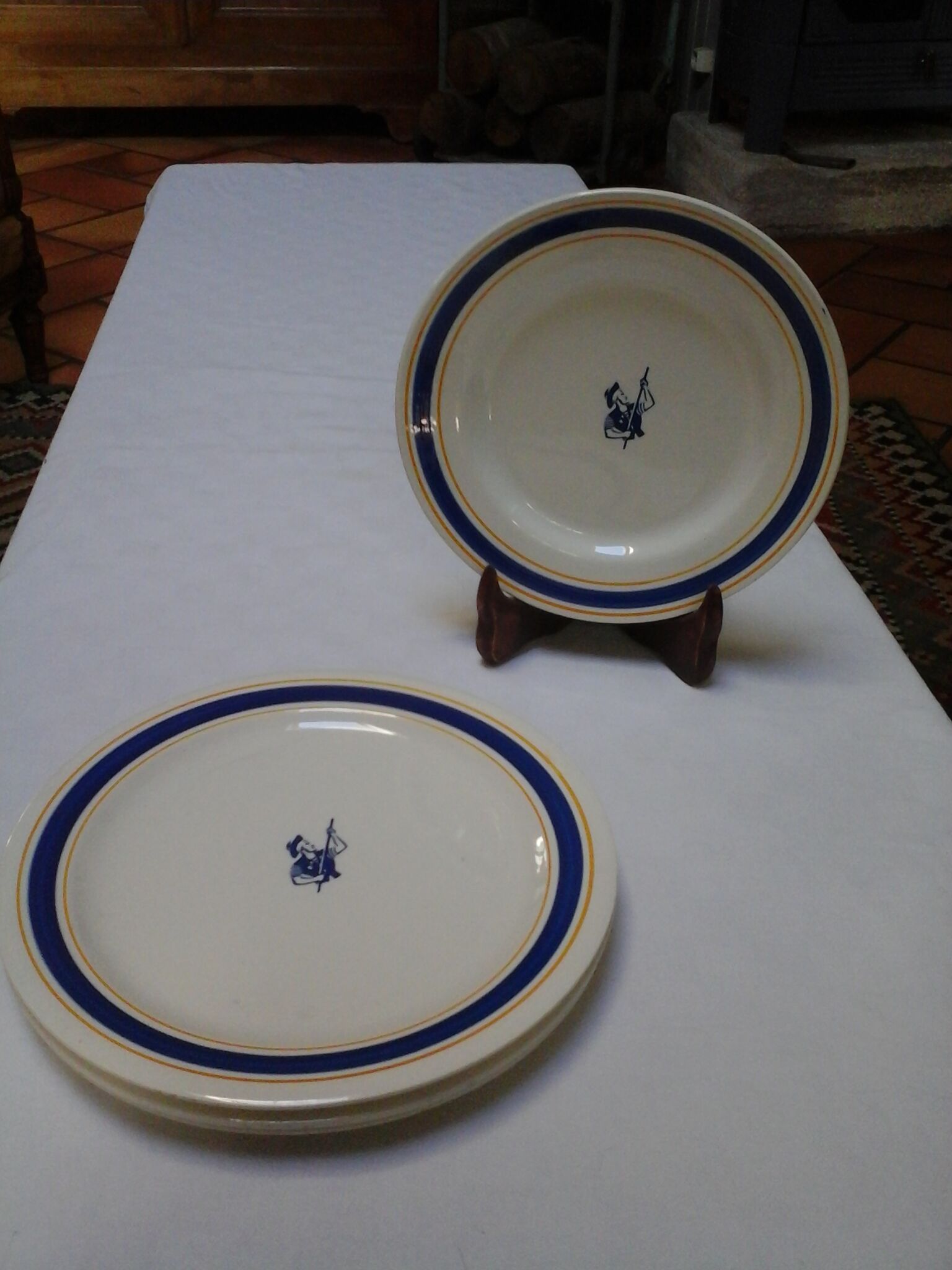 4 plates gondolo / gien