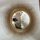 Witch's eye mirror in metal 58cm