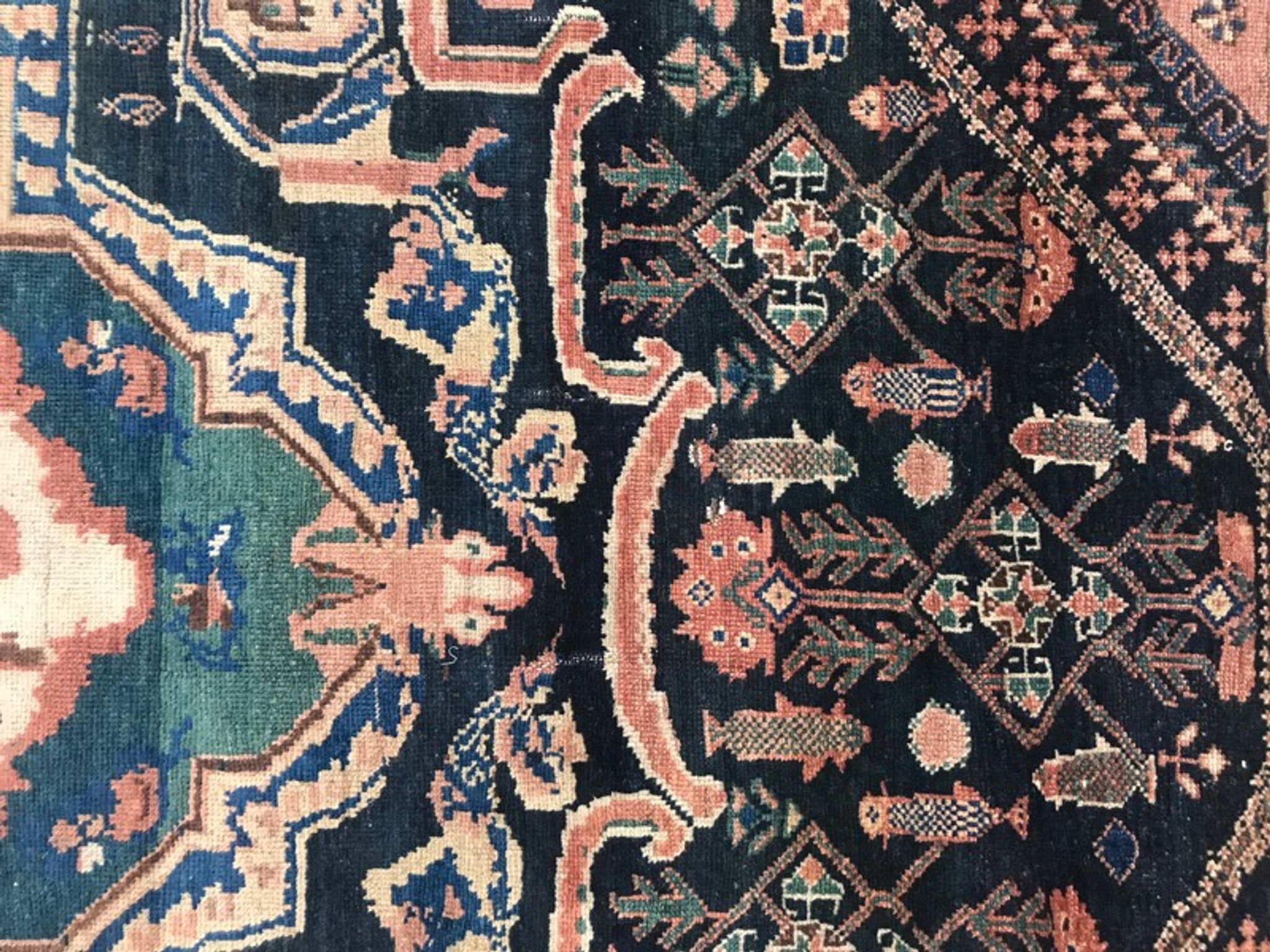 Carpet former Persian Bakhtiar style handmade soap factory - 137x265 cm