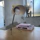 Lampe de bureau cocotte jaune