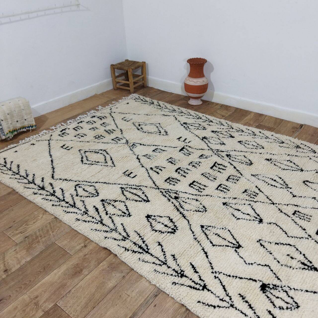 Berber abstract rug 350 X192 CM