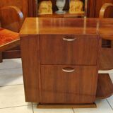 Bar furniture rollaway 1930, compartment door magazine