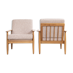 Paire de fauteuils en