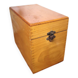 Filing box with cardboard cards 1960