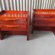 Pair of vintage bedside table
