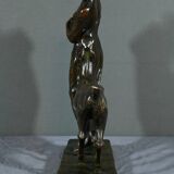 Bronze “Woman with Fawn”, Atelier Primavera – 1930