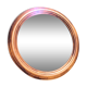 Mirror vintage round wood, 60cm