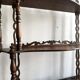 Large Napoleon III turned wood shelf, France 19th century