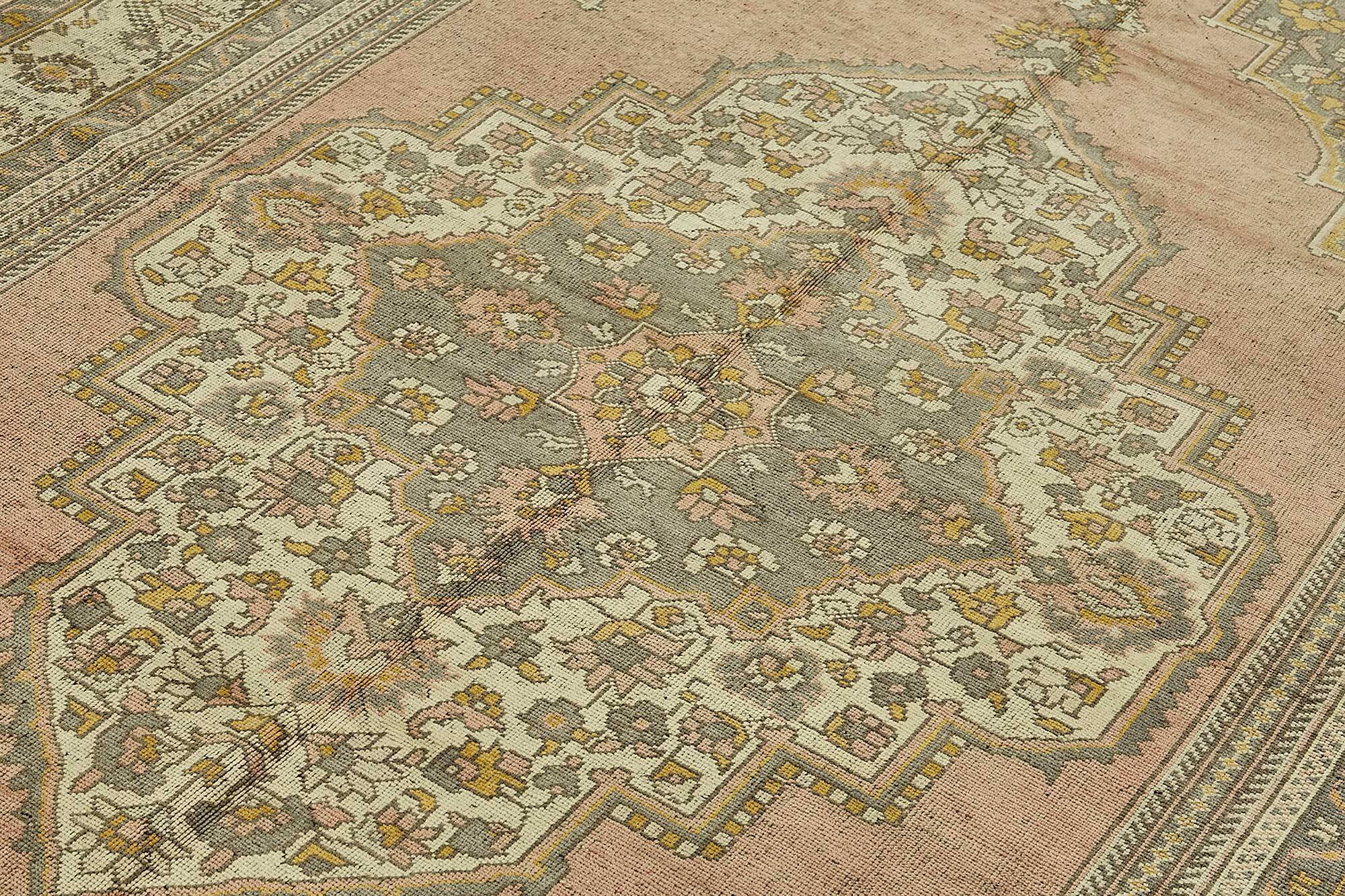 Turkish Vintage Anatolian Rug 202 cm x 345 cm