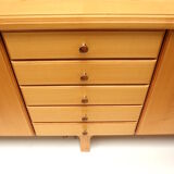Xxl large vintage sideboard made in the 80s