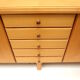 Xxl large vintage sideboard made in the 80s