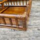 Serving tray in rattan and bamboo