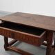 Oak hand-carved side table in wabi wabi style, Spain, 17th Century