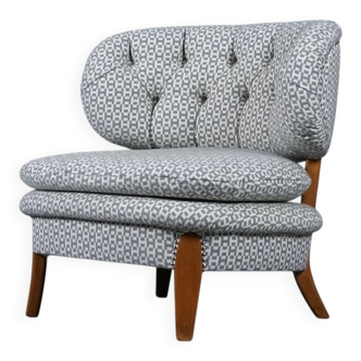 Fauteuil lounge Hermès capitonné par Otto Schulz pour Boet