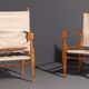 Wilhelm Kienzle safari chairs for Wohnbedarf, set of 2