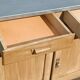 Patinated Parisian buffet – Zinc tray