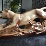 Ste Radegonde Panther Art Deco Ceramics