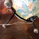 Luminous glass globe signed Taride dated 1974