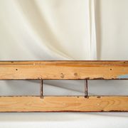 Portemanteau  mural en bois foncé vintage