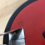 Articulated desk lamp Aluminor large model, red