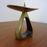 Austrian Model 3600 Candlestick in Brass by Carl Auböck, 1950s