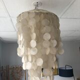 Mother-of-pearl grapevine chandelier, 1970