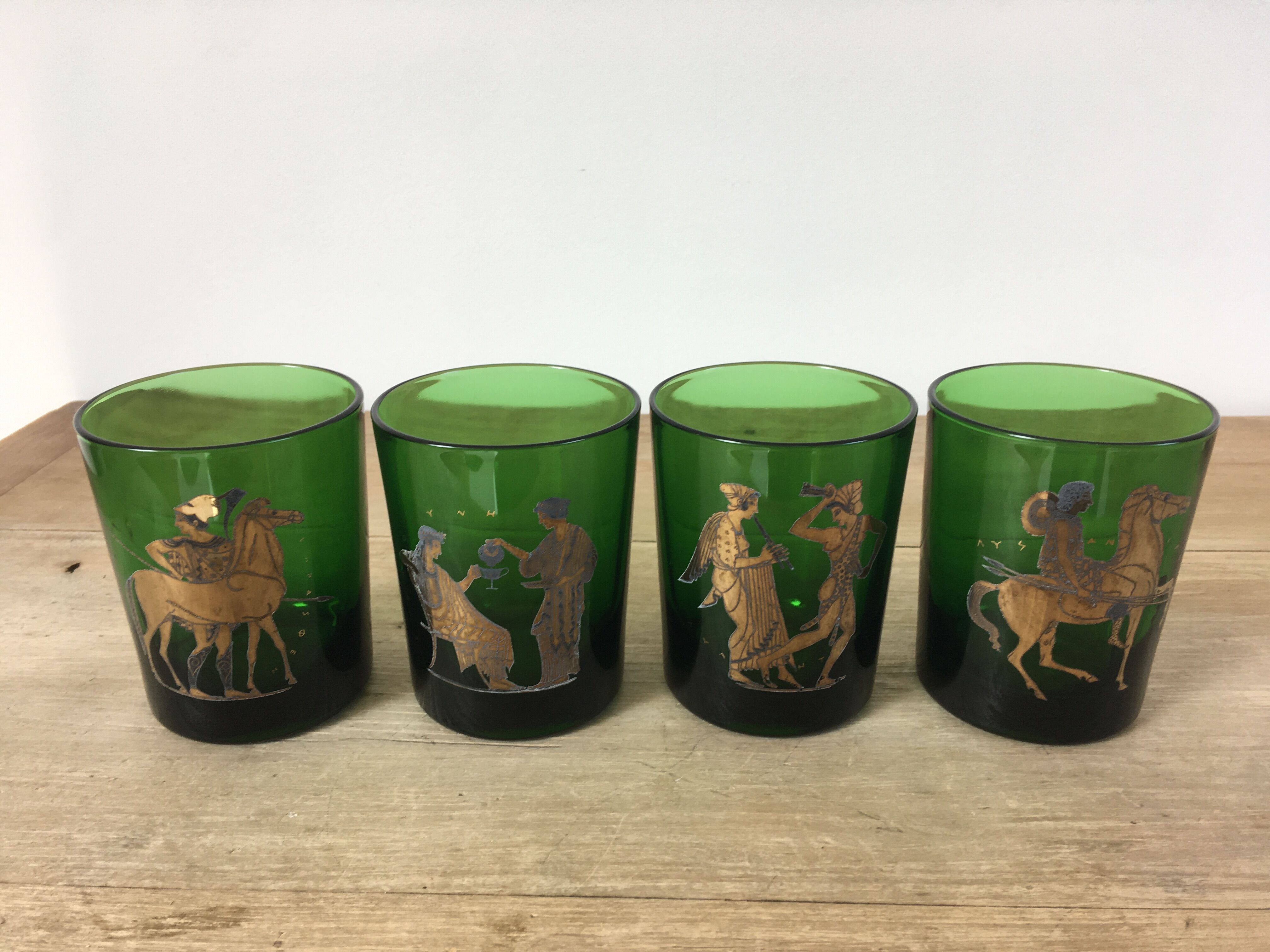 Water glasses / greek mythology whisky