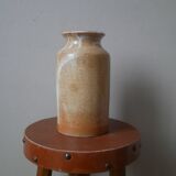 vase grès vintage céramique handmade poterie décoration campagne scandinave bohème