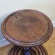 Table d'appoint en bois tourné, 52 cm