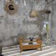 Rattan floor basket for pet
