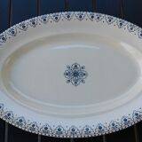 Oval dish Terre de Fer