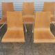 Series of 6 design armchairs 1980