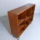 Teak bookcase with hairpin legs by Børge Mogensen for Søborg Møbler Denmark, 1960’s