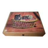 Old wooden cubes