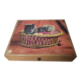 Old wooden cubes
