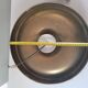 Italian brass wall lamp, diam. 39 cm