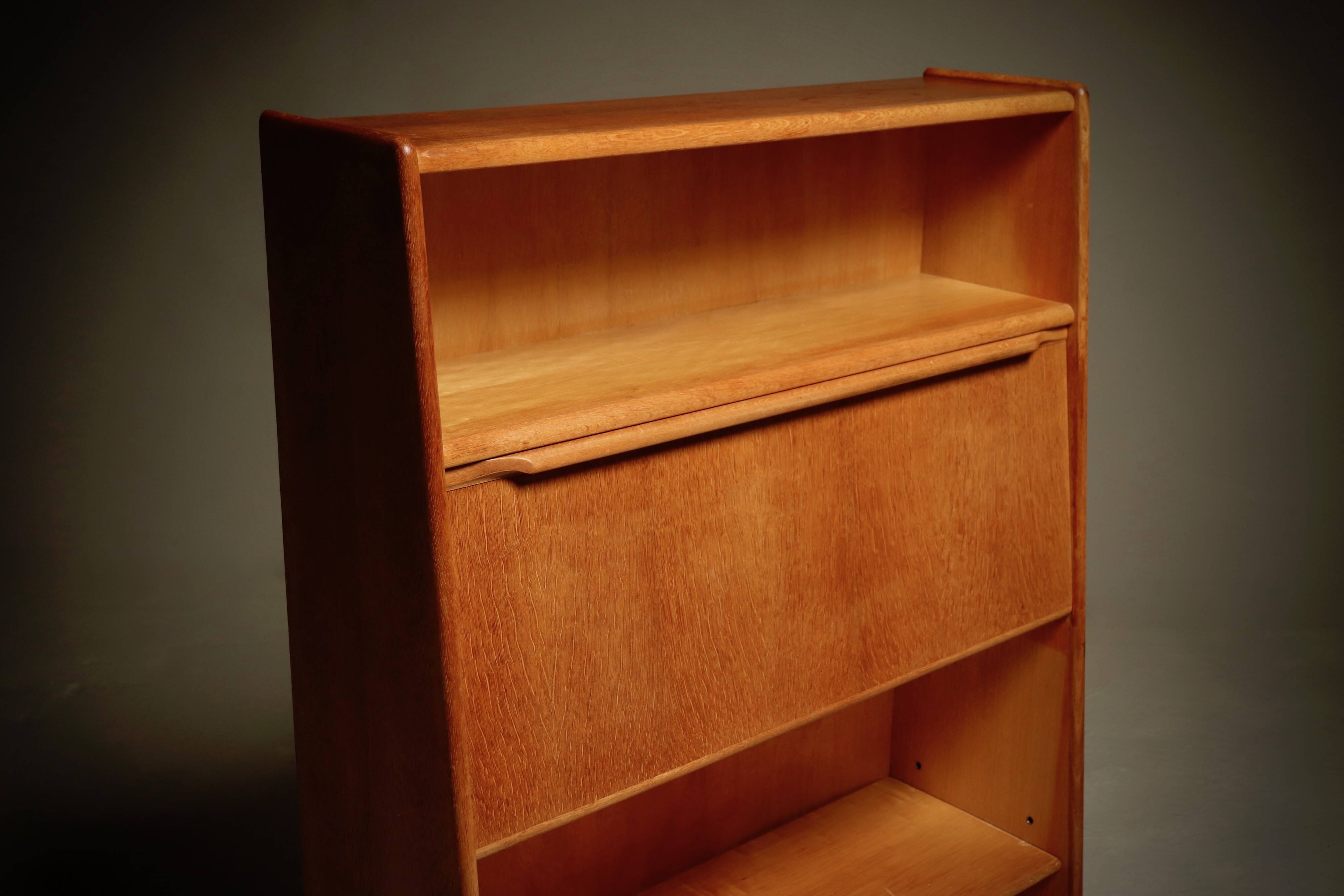 Oak Series Secretary Cabinet Model BE04 by Cees Braakman for Pastoe 1950s