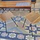 Mid century Scandinavian rug, Swedish wool flatweave with geometric design