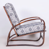 Reclining Art Deco Armchair, Made by Jindřich Halabala, UP Závody, Czech, 1920s