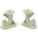 Pair of art deco candlesticks