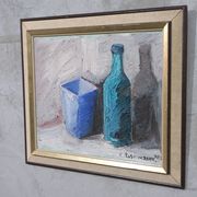 Viktor Rasmussen (1922-2004), Scandinavian Still Life Oil Painting, 1970s, Oil On Canvas