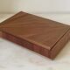 Art Deco straw marquetry box
