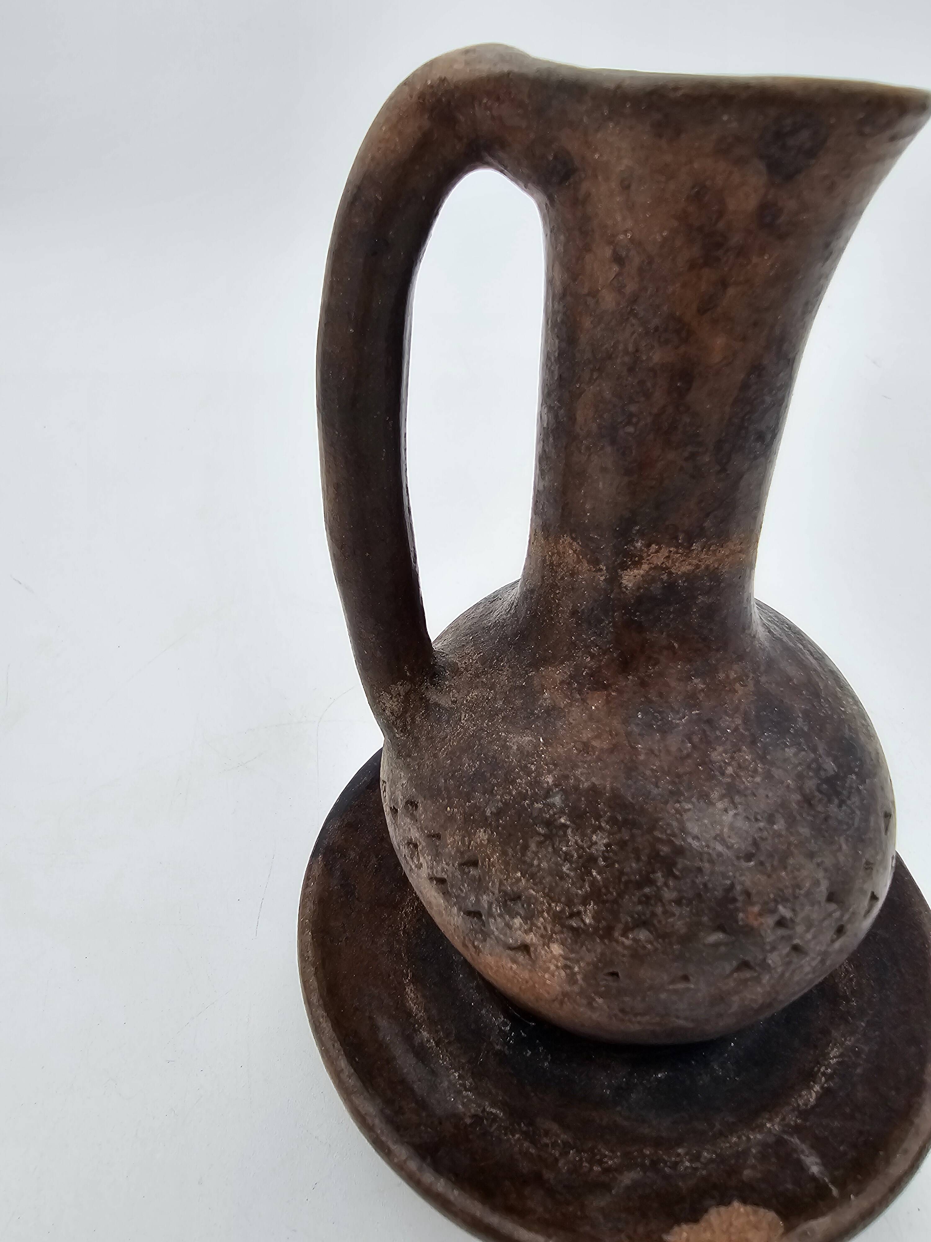 Antique African Ceremonial Pitcher