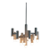 Midcentury design pendant lighting by Gaetano Sciolari