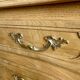 Louis XV provincial commode in solid oak – marquetry top